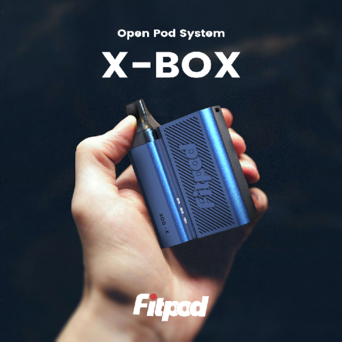 Fitpod X-Box斯萊克四代小方盒 新版本斯萊克 觸摸操作 通用斯萊克一代Omario Slyeek/二代INVC Slyeek S 斯萊克空倉0.8/1.2Ω vaporgo3.com